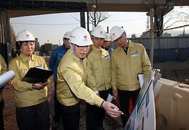 해빙기 대형공사현장 안전점검