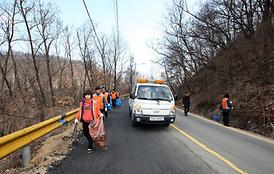 의정부시의회자원봉사단  청결 봉사활동 