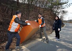 의정부시의회자원봉사단  청결 봉사활동 