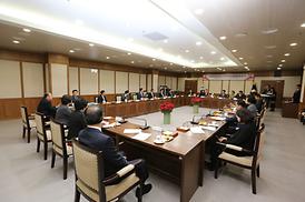 중국 단둥시 대표단 의회 방문