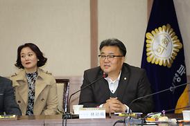 중국 단둥시 대표단 의회 방문