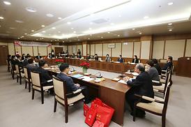 중국 단둥시 대표단 의회 방문