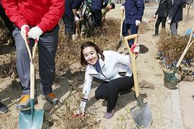 제74회 식목일 나무심기 행사