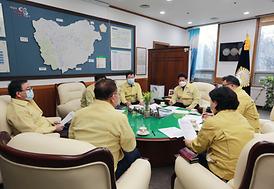 의정부시의회 코로나19 확산 방지 대책 회의 개최