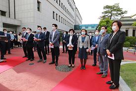 의정부시청사 다목적이용시설 개관식