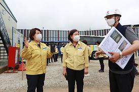 장마철 집중호우 관련 현장점검