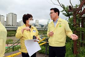 장마철 집중호우 관련 현장점검