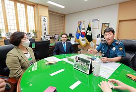 제8대 후반기 의장단 기관방문