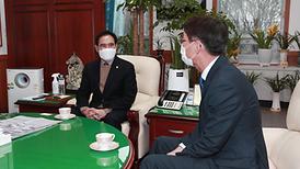 신임세무서장 방문