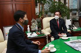 의정부역장방문(2021.01.28)