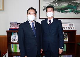 의정부고등학교 신임 교장 방문