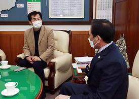 이영봉도의원 방문