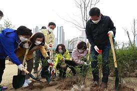 제76회 식목일 나무심기 행사