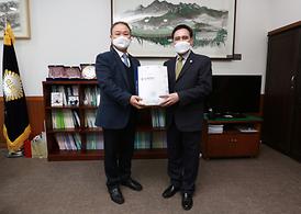 의정부 을지병원 의료원장 방문