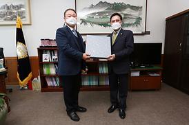 의정부 을지병원 의료원장 방문