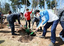희망의숲식수 행사(호원동)