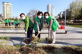 새마을회 무궁화 나무심기