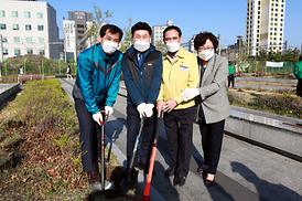 새마을회 무궁화 나무심기