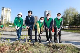 새마을회 무궁화 나무심기