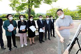 종합운동장 상부 조깅트랙 관련 협의