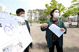 종합운동장 상부 조깅트랙 관련 협의