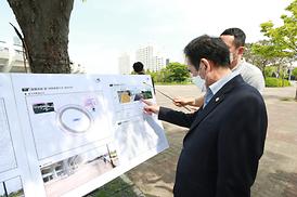 종합운동장 상부 조깅트랙 관련 협의