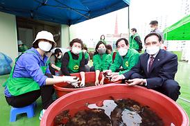 새마을부녀회 효도음식 만들기