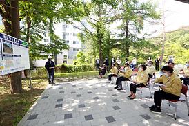 학교체육관증.개축관련 현장 확인