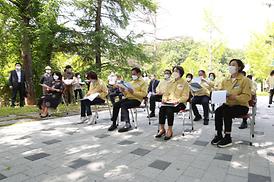 학교체육관증.개축관련 현장 확인