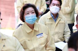 학교체육관증.개축관련 현장 확인