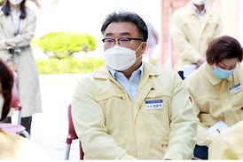 학교체육관증.개축관련 현장 확인