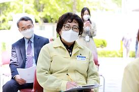 학교체육관증.개축관련 현장 확인