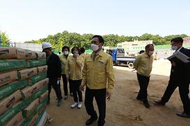 학교체육관증.개축관련 현장 확인