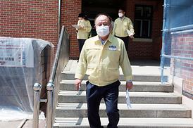 학교체육관증.개축관련 현장 확인