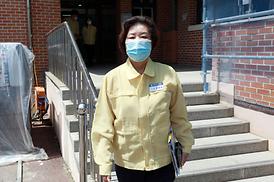 학교체육관증.개축관련 현장 확인