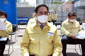 학교체육관증.개축관련 현장 확인