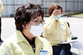 학교체육관증.개축관련 현장 확인