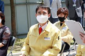 학교체육관증.개축관련 현장 확인