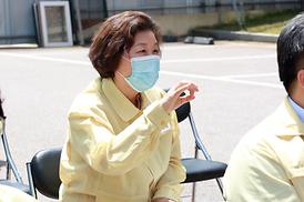 학교체육관증.개축관련 현장 확인