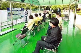 학교체육관증.개축관련 현장 확인