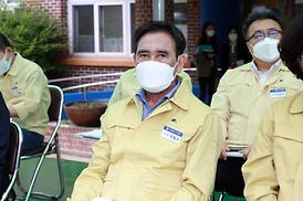 학교체육관증.개축관련 현장 확인