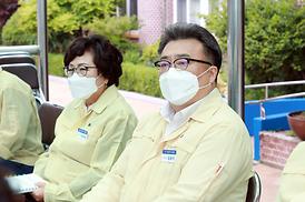 학교체육관증.개축관련 현장 확인