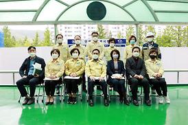 학교체육관증.개축관련 현장 확인