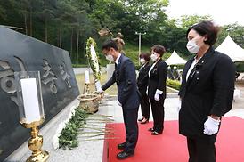 현충탑추념식 행사