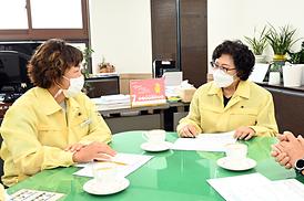 보건소 격려 방문