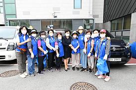 흥선동 통장협의회 환경정화 활동