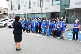 흥선동 통장협의회 환경정화 활동