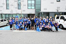 흥선동 통장협의회 환경정화 활동