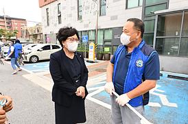 흥선동 통장협의회 환경정화 활동