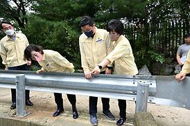 의정부의회 수해 현장 방문